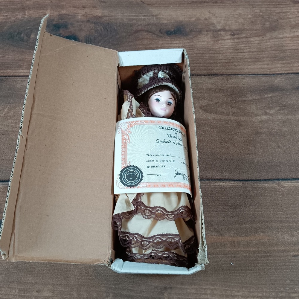 Bradley Collectors Doll Connie Decorative Collectors Doll In Box